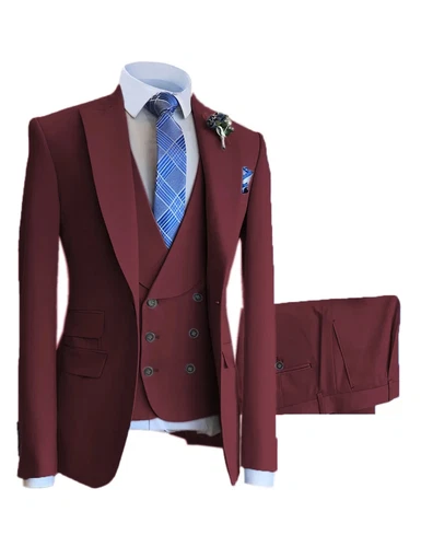 Men’s Suit 3 Piece White Meeting Party Wedding Business Formal Occasions - Picture 43 of 44