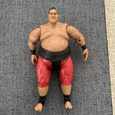 2004 WWE Classic Superstars Series 4 Yokozuna Figure Jakks Pacific