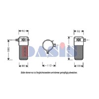 Trockner Klimaanlage Aluminium FüR Volvo 940 Ii Kombi 945 960 965 964