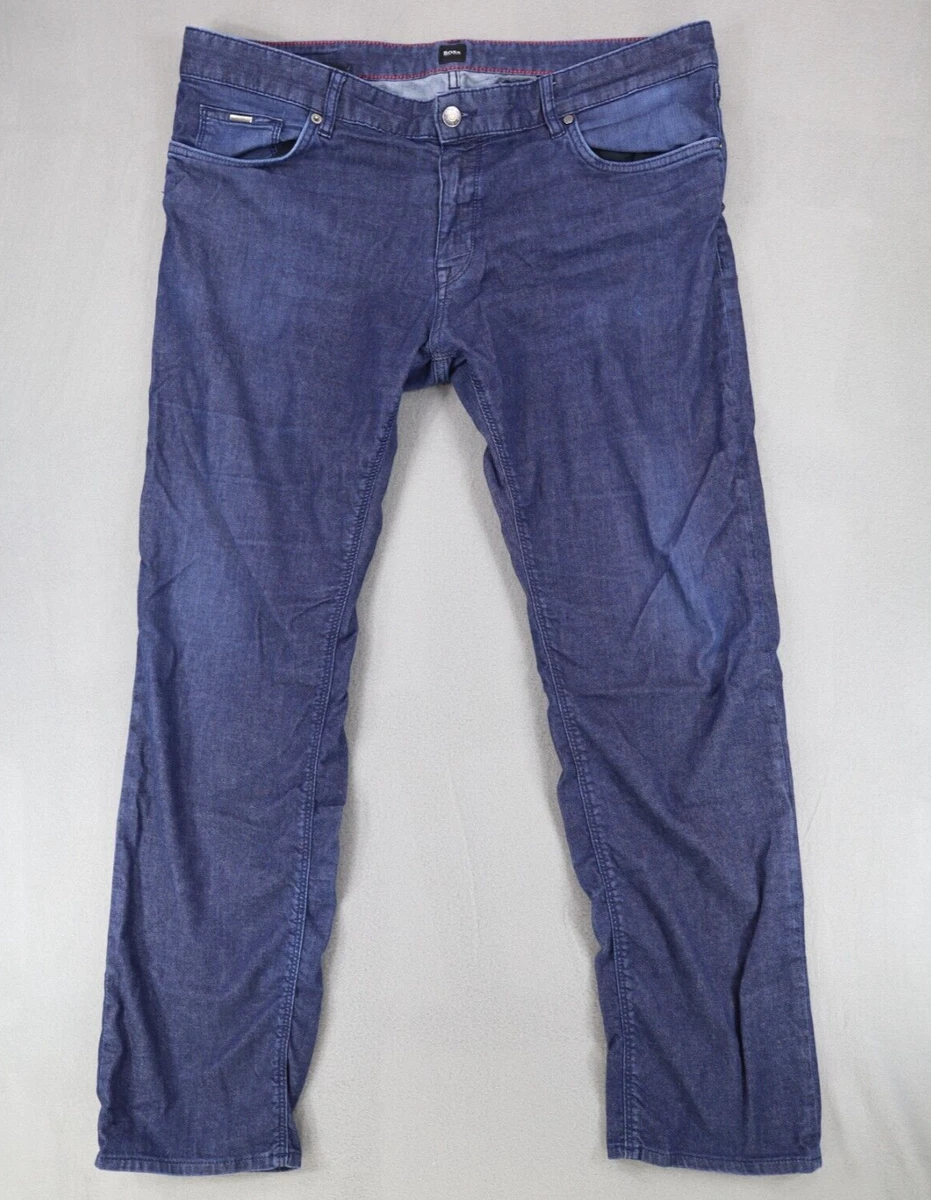 Jean Hugo Boss Occasion - Taille 38 (équivalent W30), Très Bon état, Couleur Bleu
