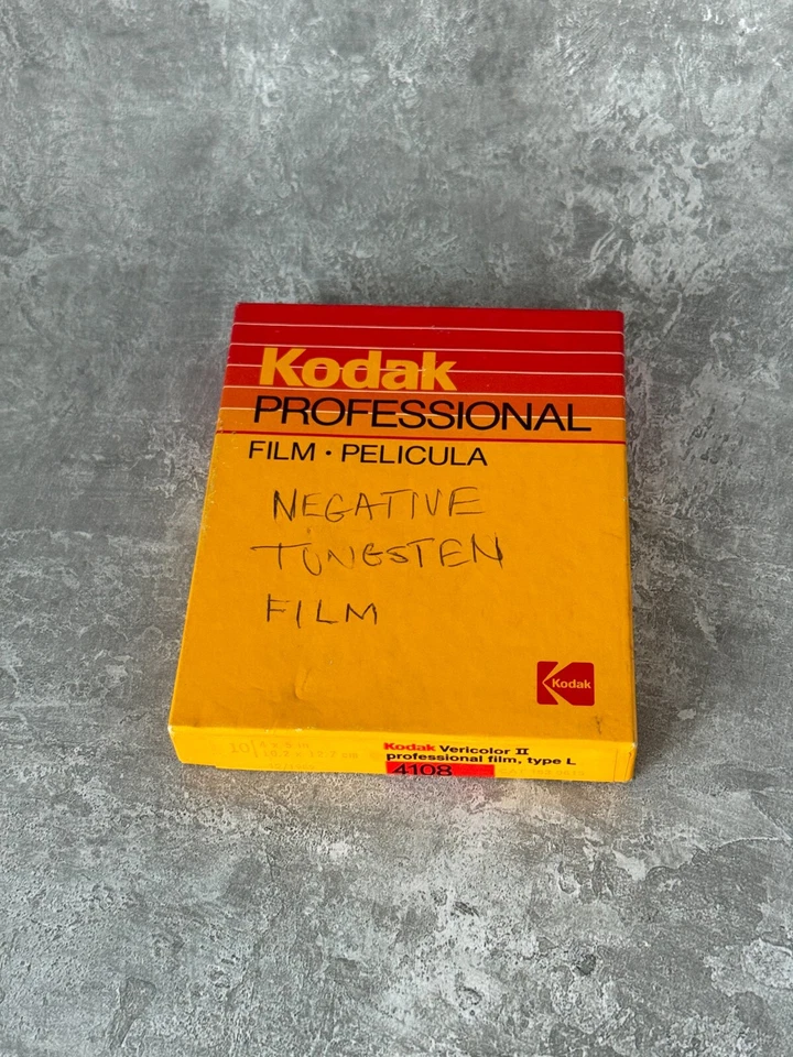 Kodak Vericolor II Type L 4108 4x5 Large Format Expiry 12/1989 Unopened Box - Image 4 of 4