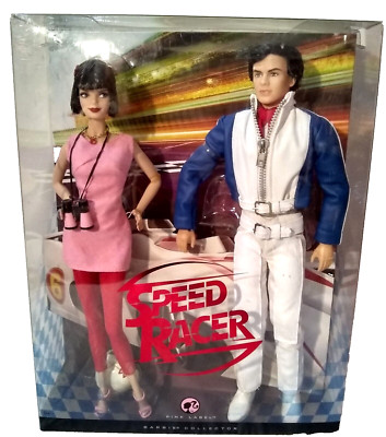 Speed Racer Ken Girl Friend Trixie Barbie Doll Pink Label 2007 Mattel Toys M6592