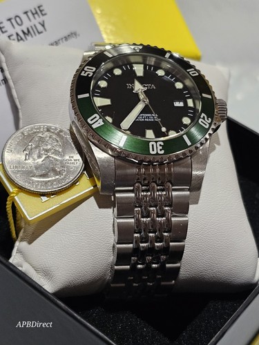 Invicta - Pro Diver - Automatic - High Polished Silver SS Bracelet - mens watch - Picture 13 of 16