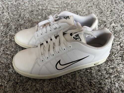 Nike Court Tradition II White Black Size 45 US 11 UK 10 315134 128 - Picture 2 of 7