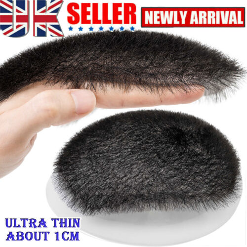 Durable Mens Toupee Hair Replacement System PU Skin Toupee Human Hairpiece 13*18 - Picture 7 of 19