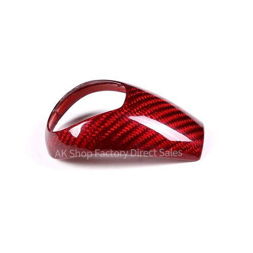 Real Carbon Fiber Gear Shifter Head Cover for BMW M3 M5 M6 E90 E60 E61 E63 E64 - Picture 12 of 16