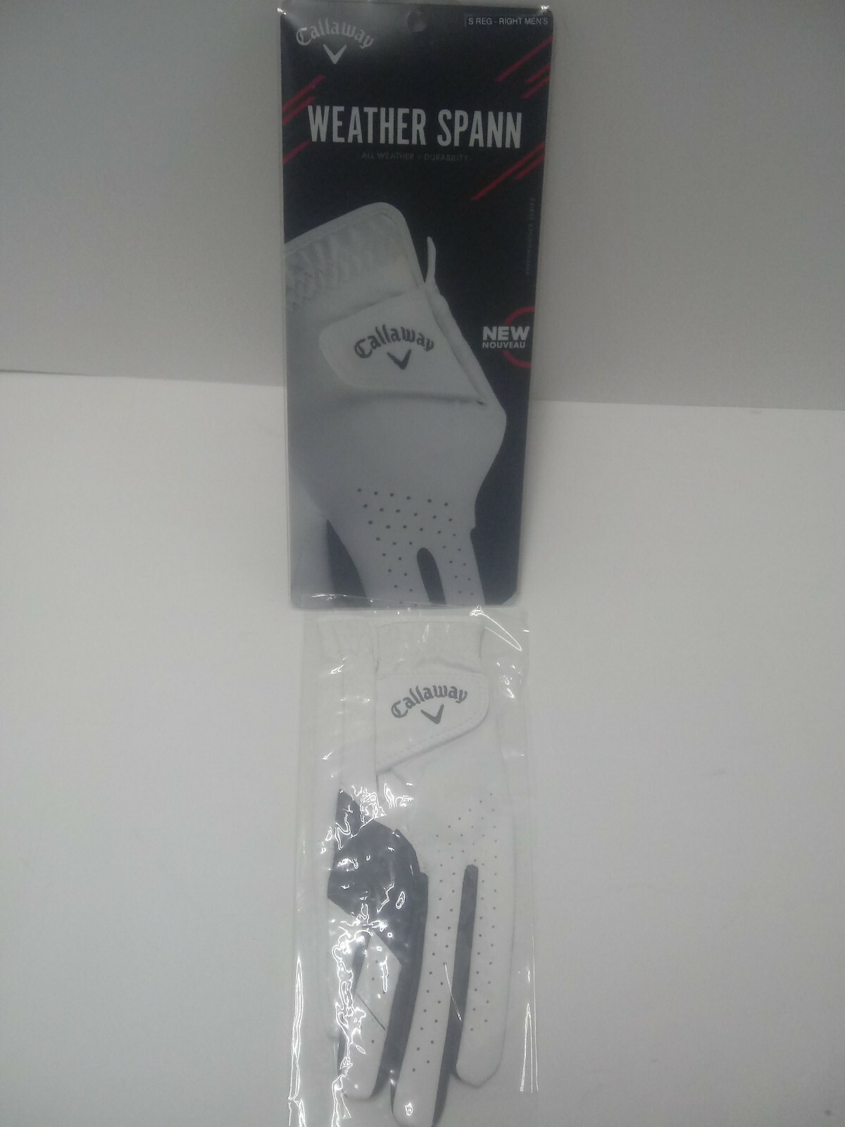 Men's Weather Spann Premium Golf Glove -small- Right