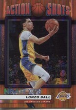 LONZO BALL 2018-19 NBA Hoops Basketball ACTION SHOTS - LAKERS - #AS-12