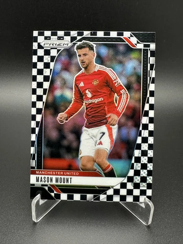 2024-25 Panini Prizm Premier League - Mason Mount #140 Black & White Checker