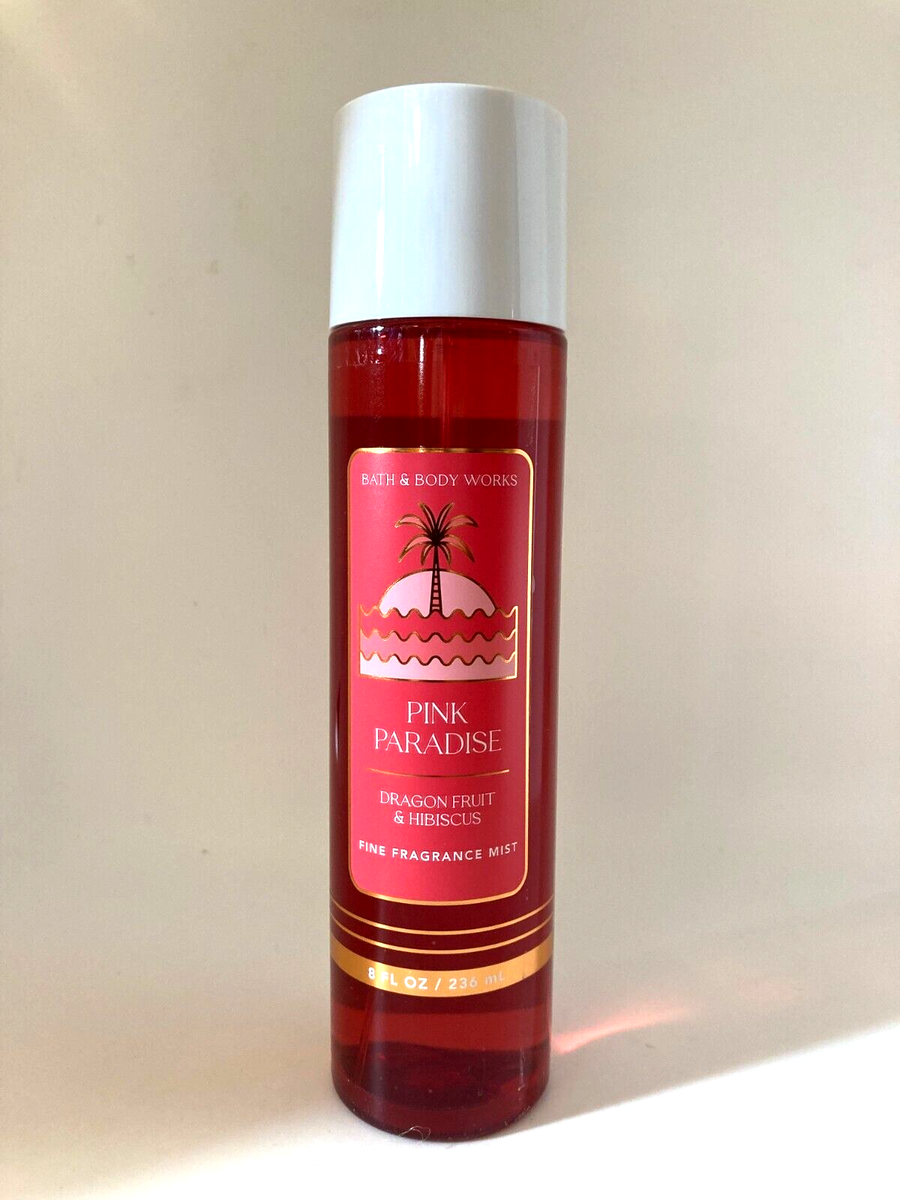 BATH & BODY WORKS PINK PARADISE DRAGON FRUIT & HIBISCUS FRAGRANCE