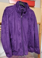 Free Country Womens Plum Fleece Jacket Xxl