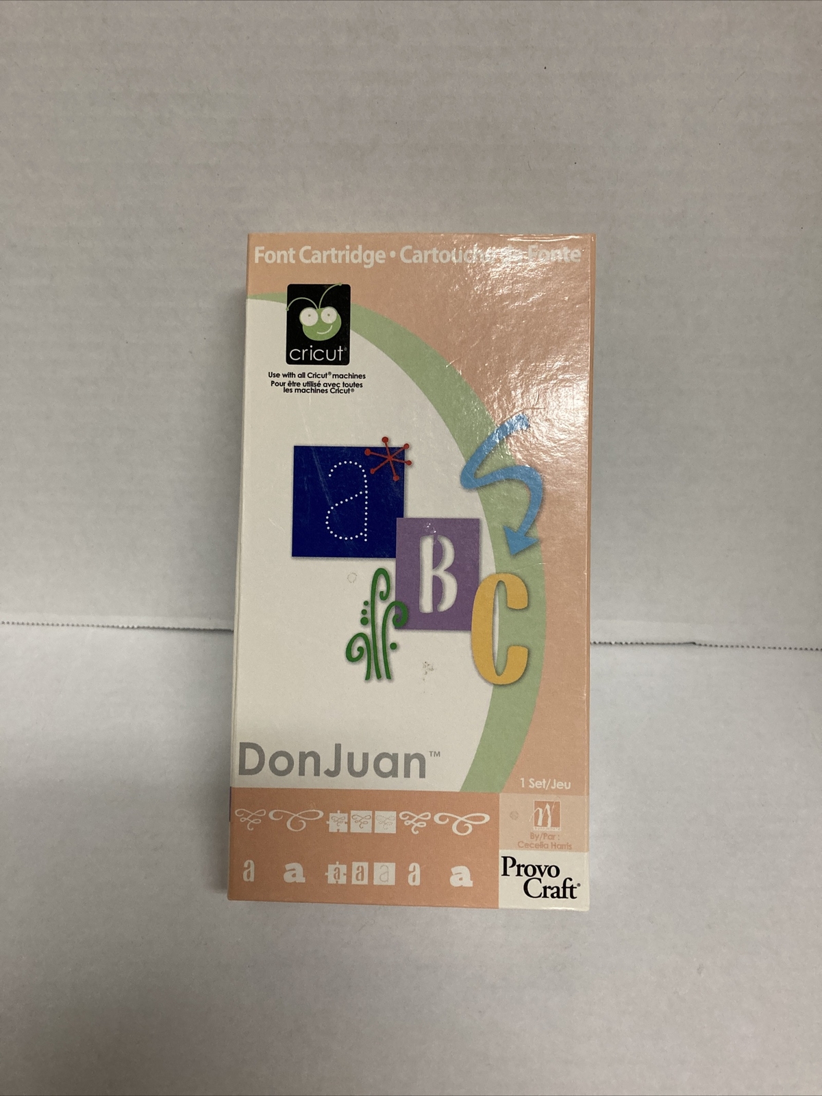 Cricut cartridge Don Juan Font PreOwned eBay
