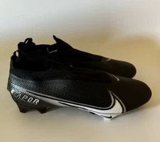 Nike Mens 16 Vapor Edge Elite 360 Flyknit Black Football Cleats CV6282-009 NEW