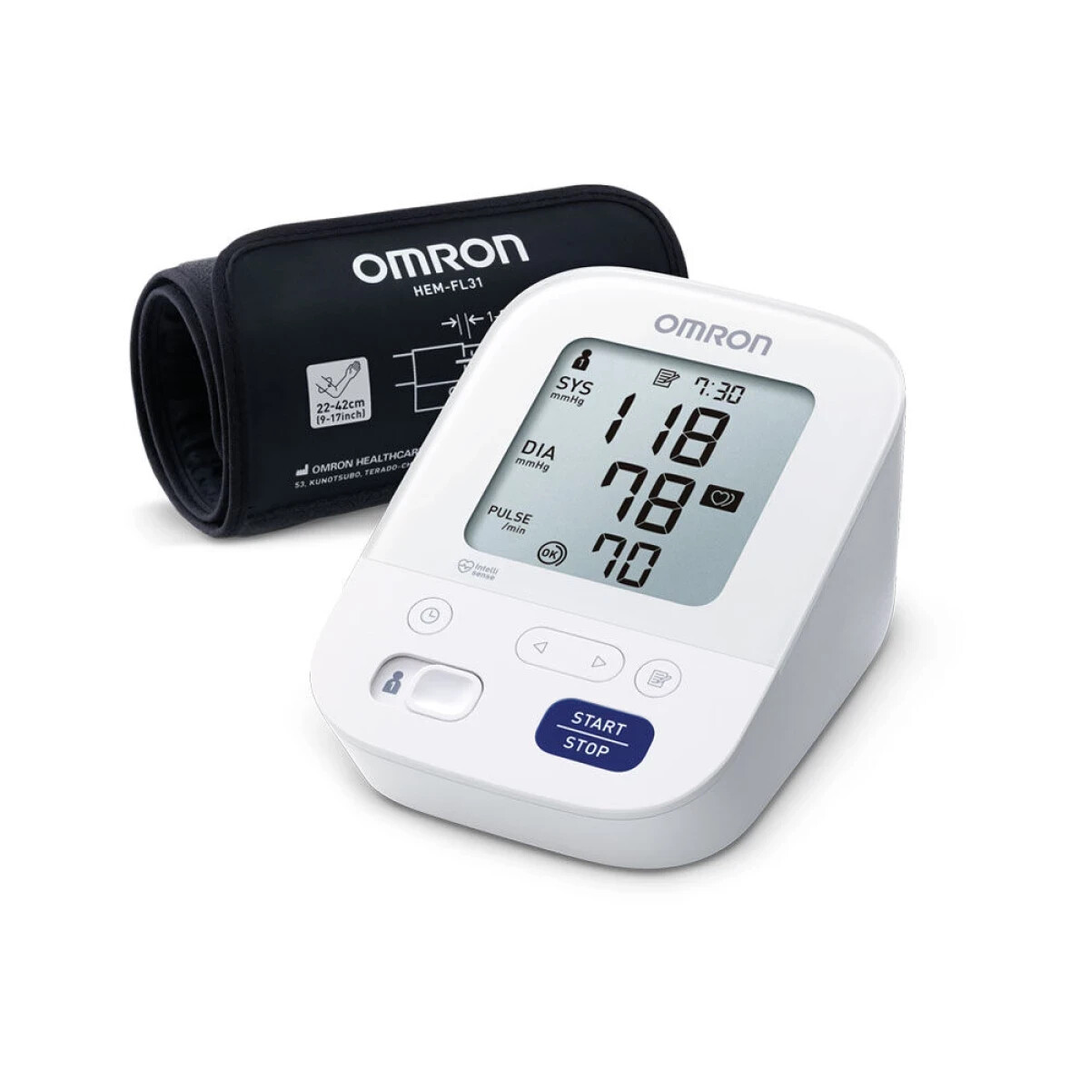 OMRON M3 COMFORT MISURATORE PRESSIONE E BATTITO DA BRACCIO DIGITALE AUTOMATICO