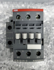 ABB AF38-30-00-13 Contactor w/CAL4-11 Auxiliary Contact, 600V, 50A