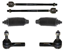 Front Inner & Outer Tie Rods & Universal Boots For Chevrolet Trax 2013-2022