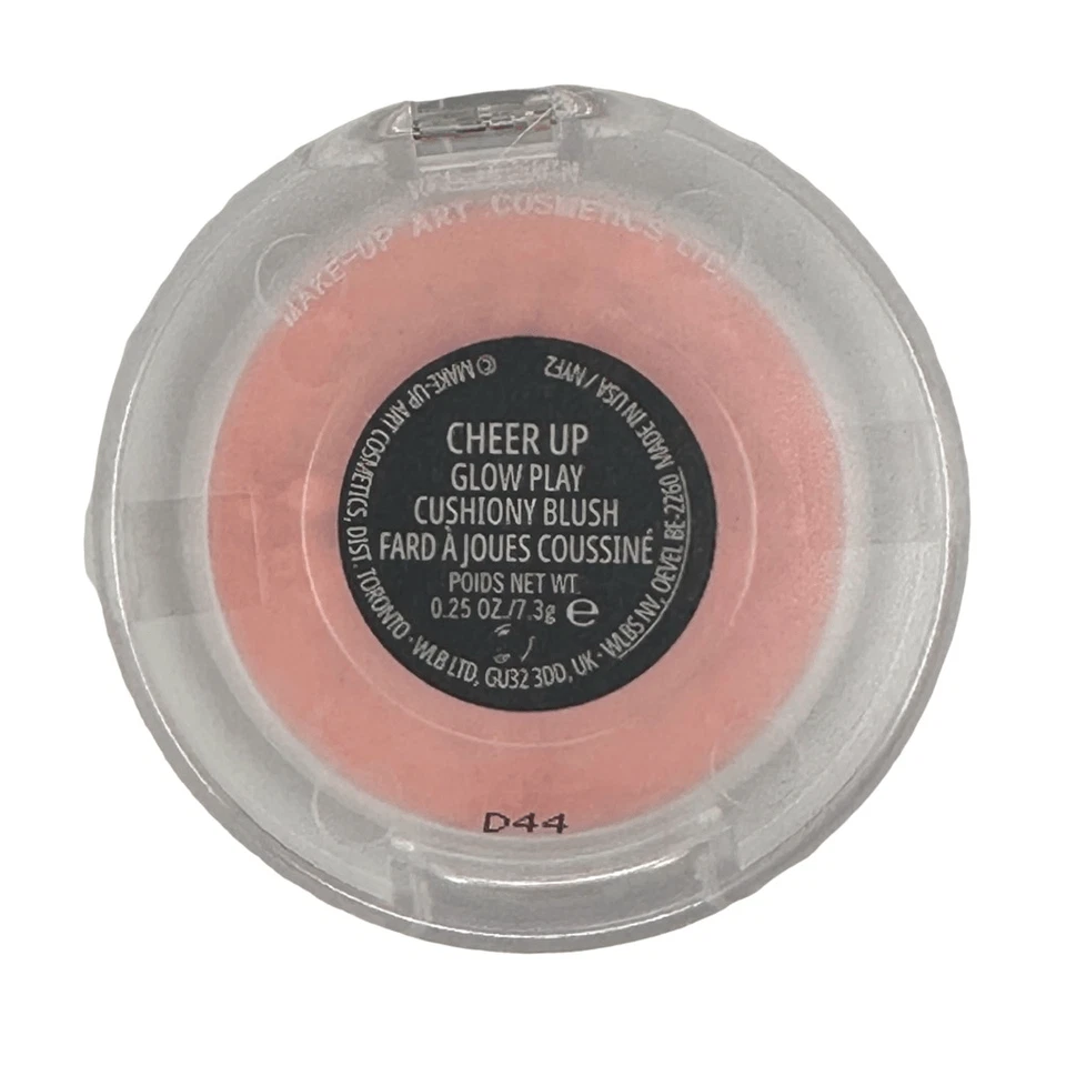 MAC Cosmetics Glow Play Cushiony Blush Cheer Up 0.25 oz Face Make Up Beauty - Image 4 of 4