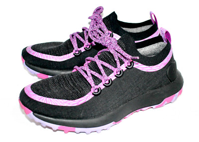 ALLBIRDS Men's Trail Runners SWT Highlights Size 9 Black Purple Ripstop Fabric