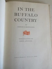 IN THE BUFFALO COUNTRY BY GEORGE D. BREWERTON 1970 1 of 1400