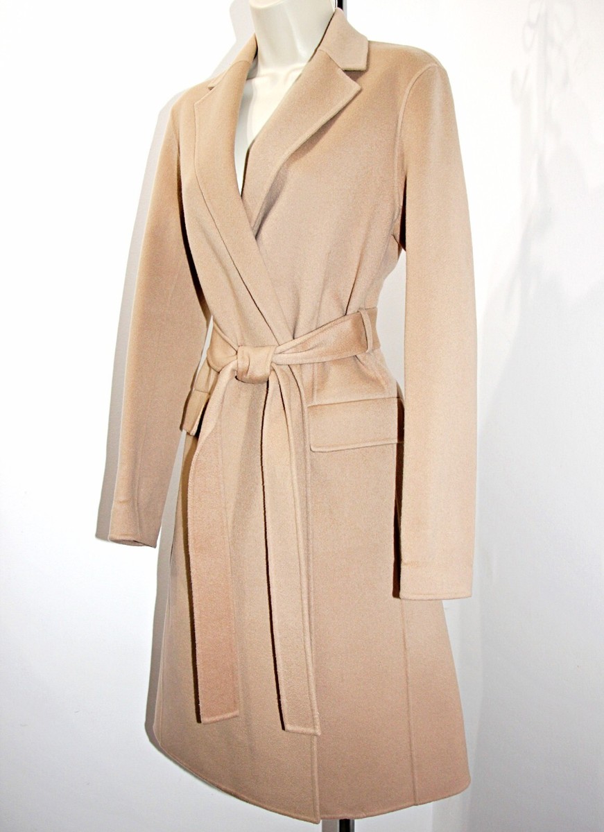 Theory Belt Wool-Cashmere New Divide Double Face Fabric Coat Theory Belt Wool-Cashmere New Divide Double Face Fabric Coat