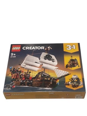 Lego Creator 3 in 1, Piratenschiff, 9+ Set, Set-Nr. 31109, 1264 Teile