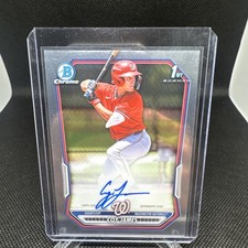 2026 Bowman Chrome COY JAMES  AUTO Washington Nationals #CPA-CJ