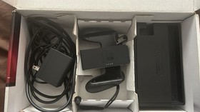 Nintendo Switch Home Console Gray Joy-Con Controllers Dock Charger Box