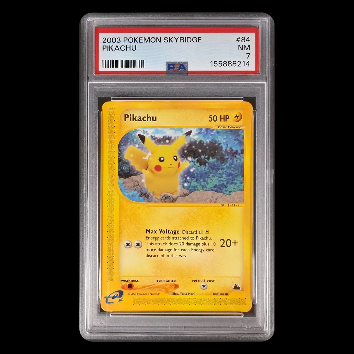 Pikachu Pokémon TCG Professional Sports Authenticator (PSA) Grade