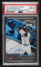 2021 Bowman's Best of Julio Rodriguez #B21-JR PSA 10 GEM MT Auto 1q7