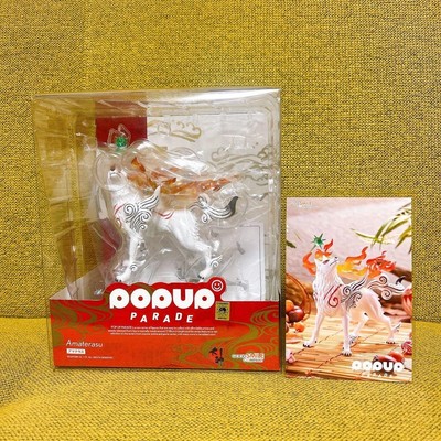 Okami Amaterasu POP UP PARADE Figur mit Bonus Postkarte gebraucht