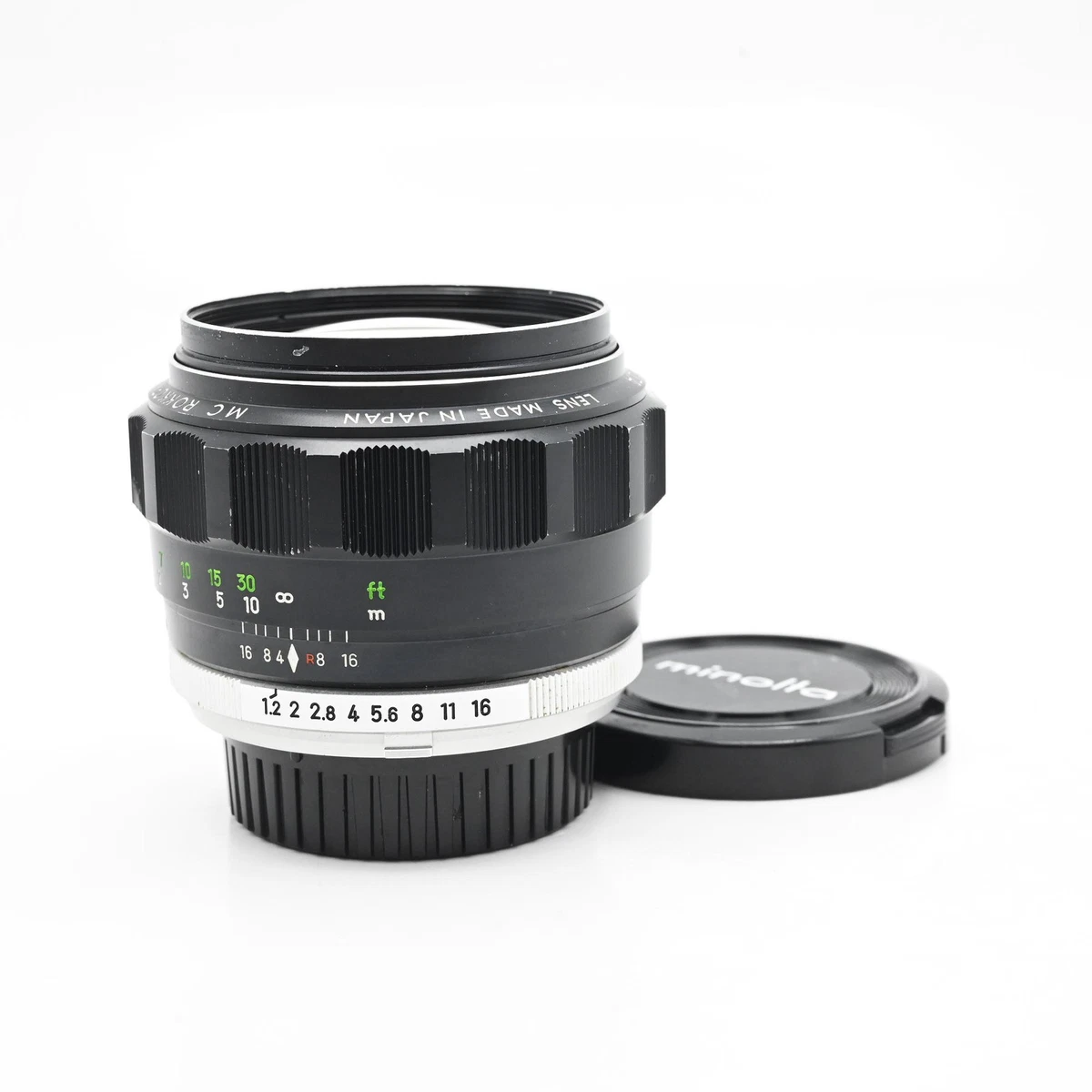 レンズ(単焦点) Minolta MC ROKKOR 58mm f1.2 Minolta MC 58mm f1.2 Rokkor PG Lens *Read #036 | eBay