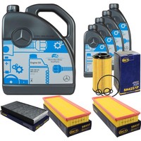 SCT Inspektionspaket Filterset 9L MB 5W-40 229.5 FüR Mercedes R171 280 350 300