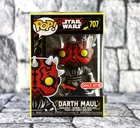 Funko Pop! Star Wars Darth Maul #707 Target Exclusive With Protector