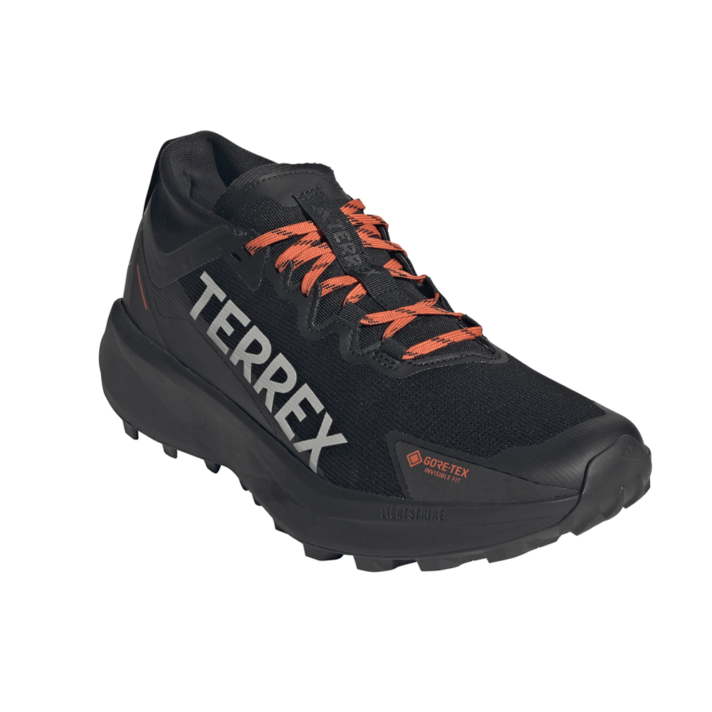 Size Adidas Terrex Agravic GORE-TEX Mid Black Grey Semi Impact