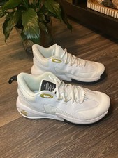 Under Armour Curry Boys' White Gold Basketball Sneakers US Size 5.5Y