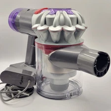 Genuine Dyson V8 Cordless Vacuum SV25 Silver/Nickel Main Unit & Charger