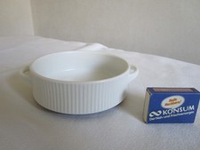 Thomas Flammfest Latham Rillendekor Auflauf Förmchen Topf Ø 13 cm H 4 cm wie neu