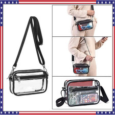 Clear Bag For Stadium Events, Clear Purse for Stadium Approved, Crossbody Bag US