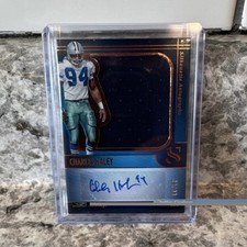Panini Silhouette Charles Haley Autograph Patch Dallas Cowboys /99 