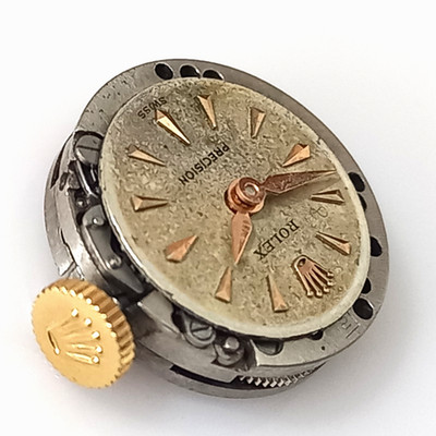 ROLEX PRECISION MANUAL CAL 280 LADIES MVT DIAL HANDS & GOLD