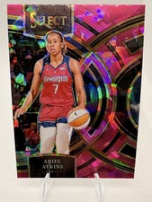 2024 Panini Select WNBA - Premier Level Ariel Atkins #153 Pink Ice Prizm
