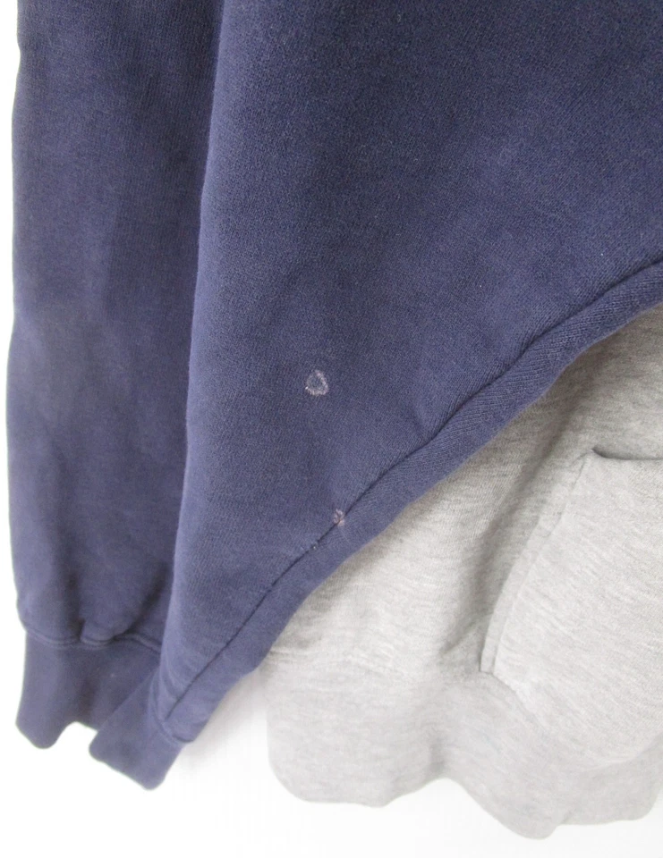 VINTAGE Cleveland Indians Sweatshirt Men XL Gray Chief Wahoo Hoodie Guardians * - Image 4 of 4