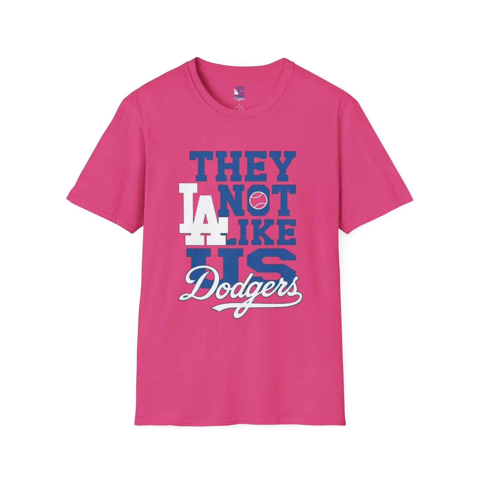 LA Dodgers World Series Champions Unisex T-Shirt, Los Angeles Baseball Fan Gift