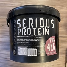 Serious Whey Protein Powder & Casein Blend 4kg Lean Muscle Complex Amazing Value 10.06 per kilo
