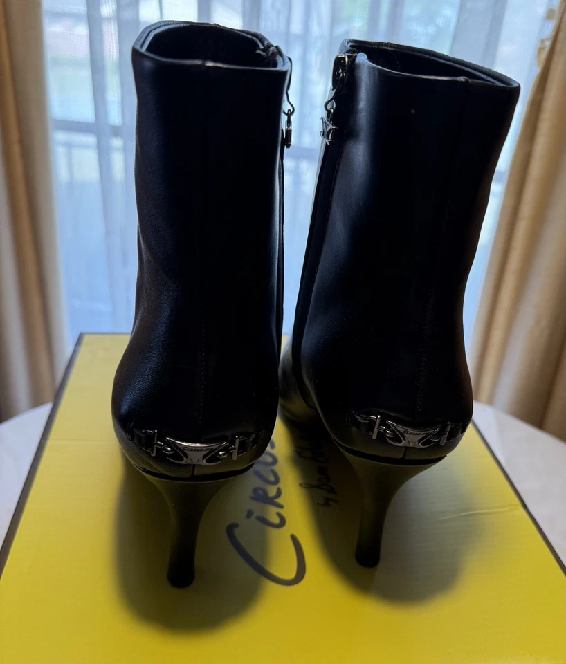 Botines Sam Edelman Circus NY para mujer LAURA punta corta, talla 10 Foto 2 de 4