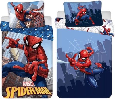 Spider-Man Marvel Kleinkind Bettwäsche Set 2-teilig 100x135cm Kinderbettwäsche