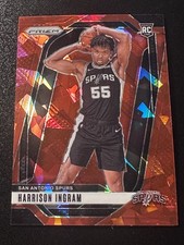 2024-25 Panini Prizm Red Ice Rookie Harrison Ingram #254. SP Spurs 