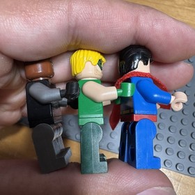 Lego darkseid invasion Minifigures (76028)-Cyborg, Green Arrow, Hawkman,Darkseid