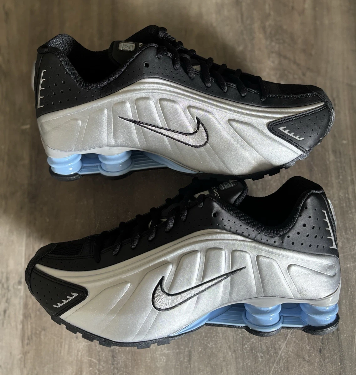 Nike Shox R4 Black Silver for Sale | Authenticity Guaranteed | eBay
