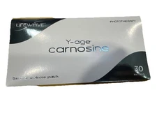 🔥 Livewave Y-age Carnosine Phototherapy 30 Patches Free Shipping, Exp 2026